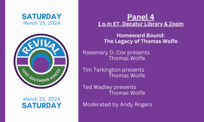 RLSV 2024 Panel 4 - Homeward Bound: The Legacy of Thomas Wolfe